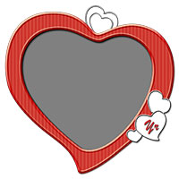 Heart Graphic Acrylic Ornament