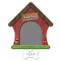 Dog House Premium Acrylic Ornament