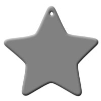 Star Ceramic Ornament