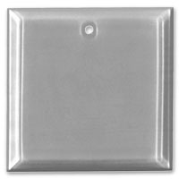 Square Glass Ornament