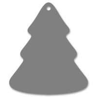 Tree-shaped Metal Ornament